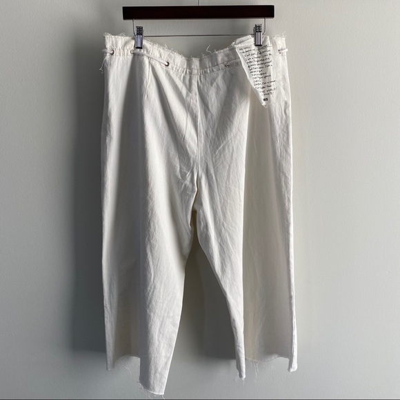 Zara Trf Emma Drawstring Denim Culottes - Picture 8 of 14